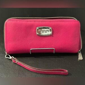 Hot Pink Michael Kors Wristlet
